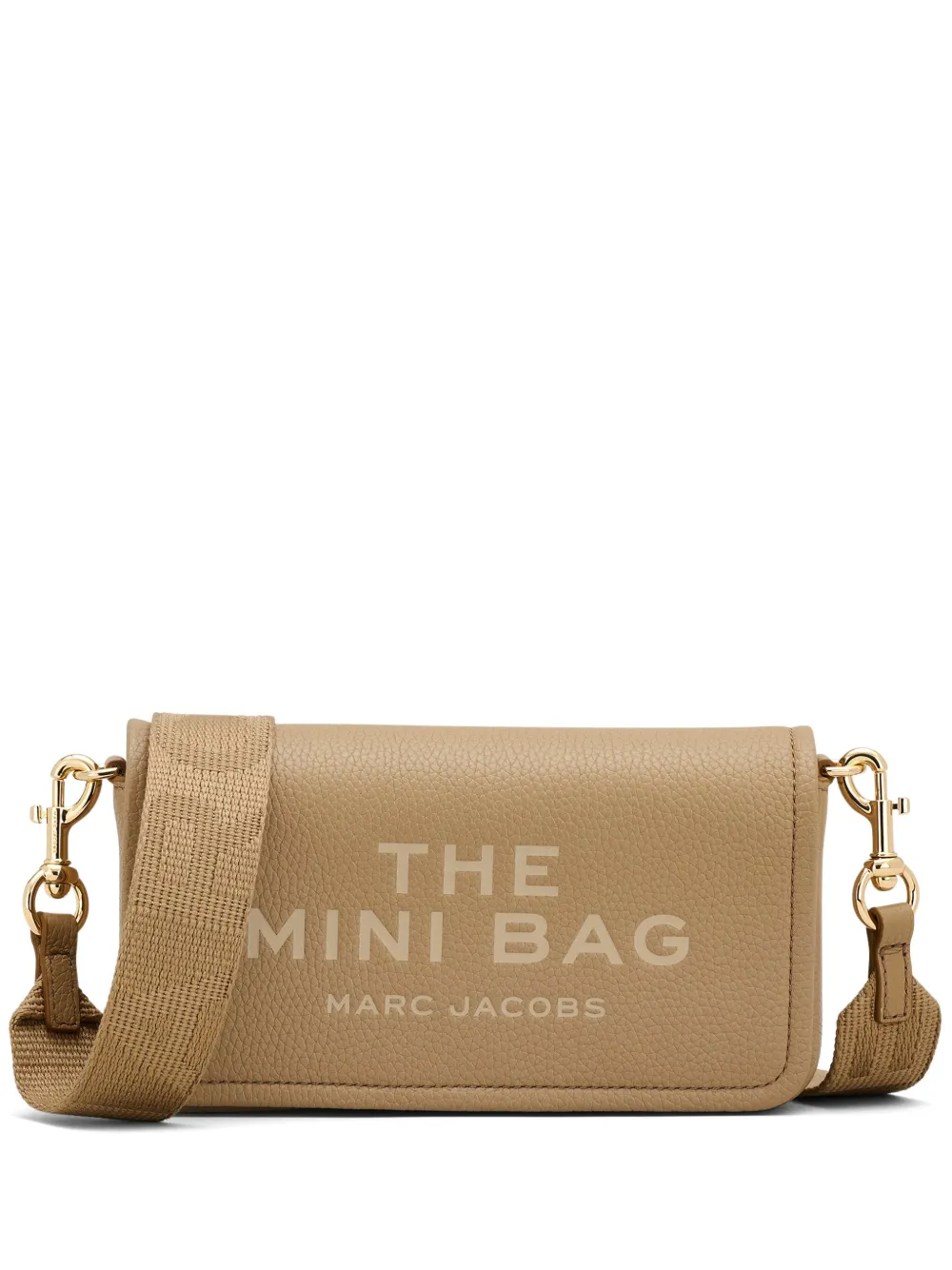 

Сумка The Leather Mini MARC JACOBS, коричневый