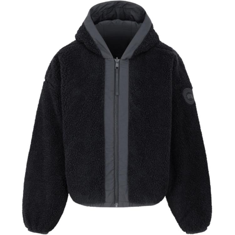 

Canada Goose Пальто из бархата женское черное, Black