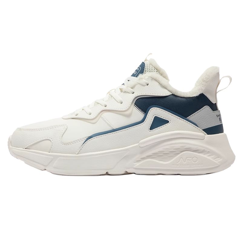 

361° Кроссовки Coverage Warm Mid-Top Casual для бега, мужские, белые, синие