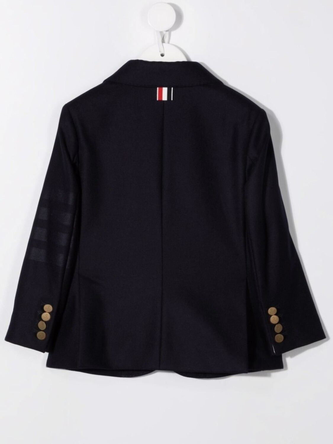 Thom Browne спортивная куртка с полосками 4-Bar, синий — фото 2
