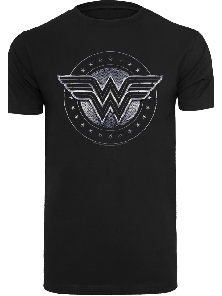 

Футболка F4NT4STIC Wonder Woman Star Shield, черный