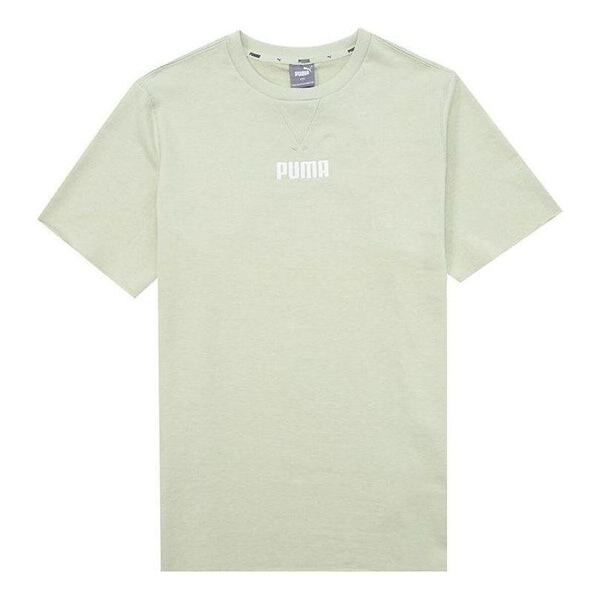 

Футболка basic logo t-shirts 'green' Puma, зеленый