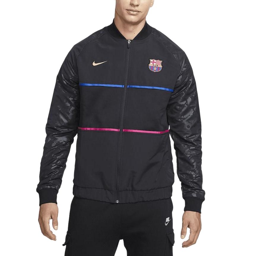 

Футболка FC Dri FIT Barcelona мужская Nike, черный/черный/university желтый