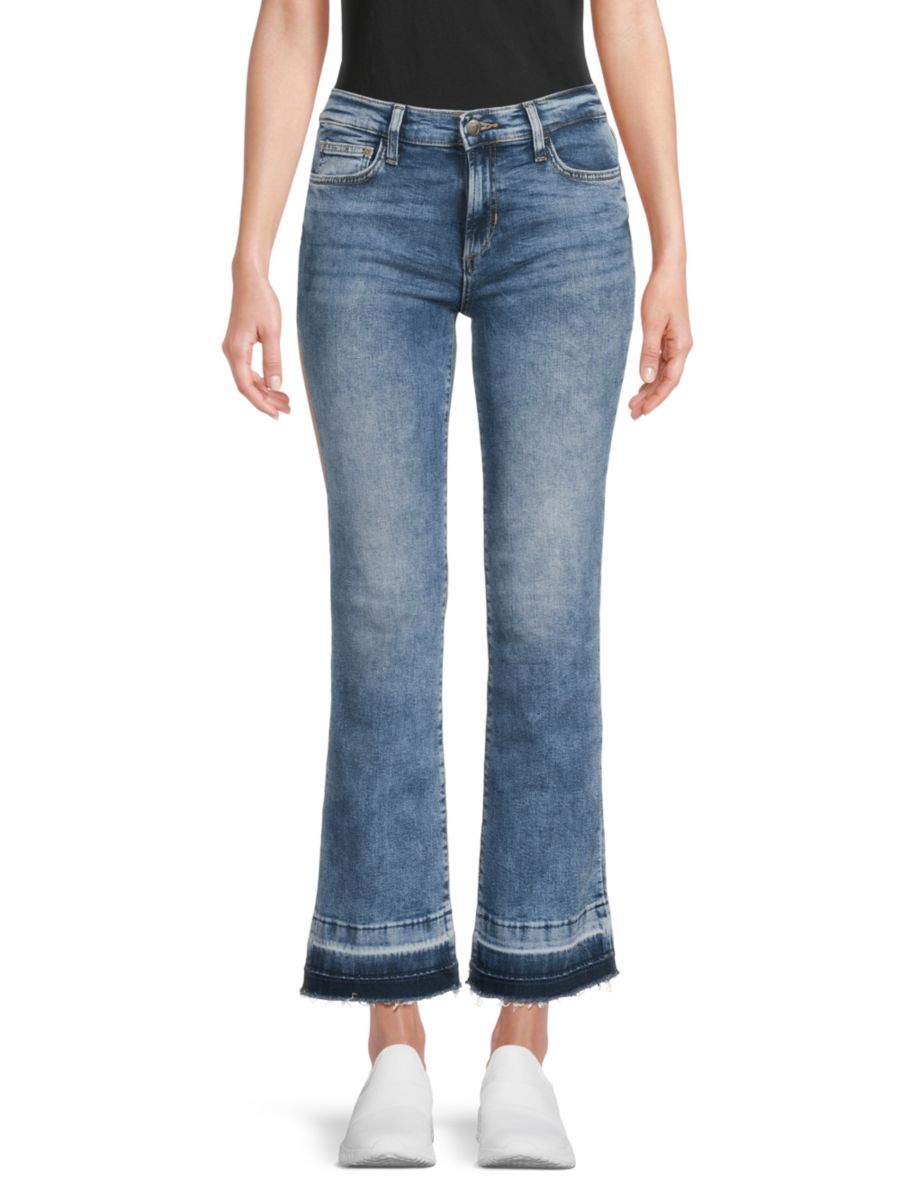 

Джинсы Bootcut средней посадки средней посадки Joe's Jeans, синий