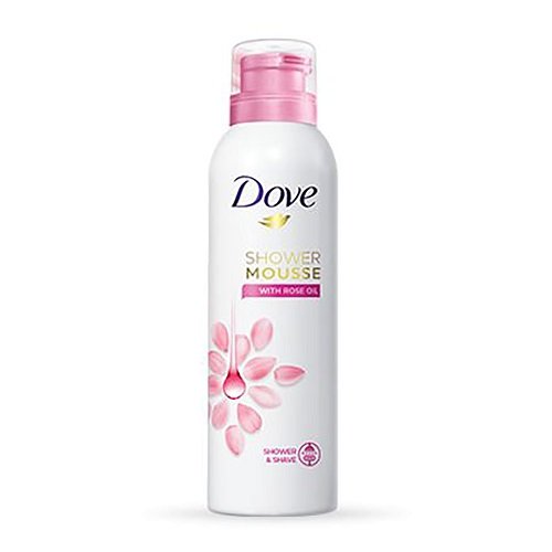 

Dove, Мусс для душа, мусс для мытья тела с розовым маслом, 200 мл