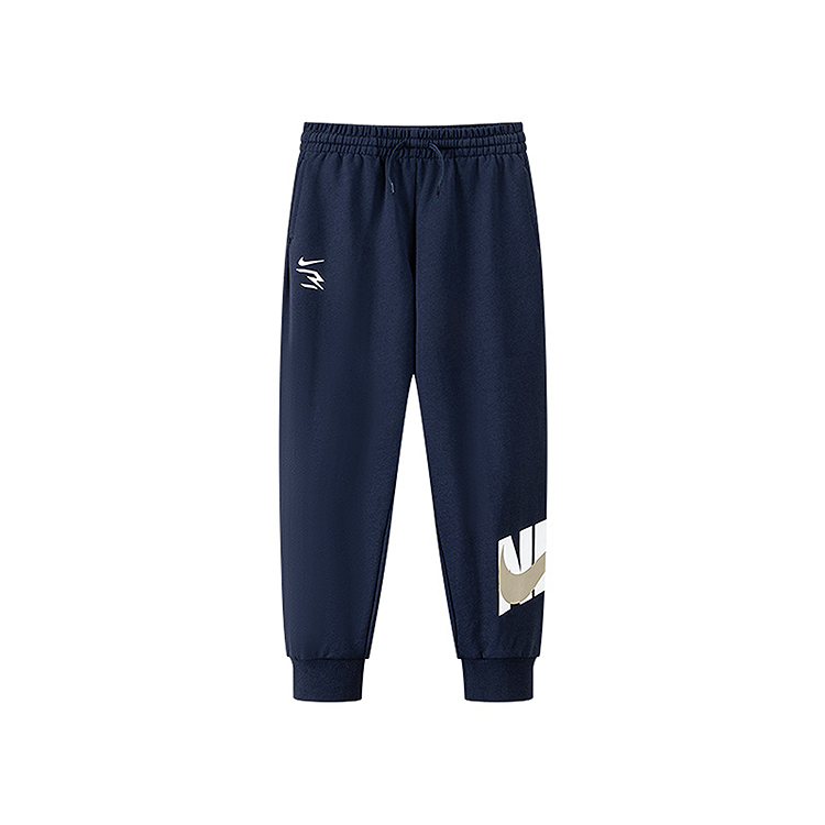 

Детские спортивные штаны среднего размера Nike, navy