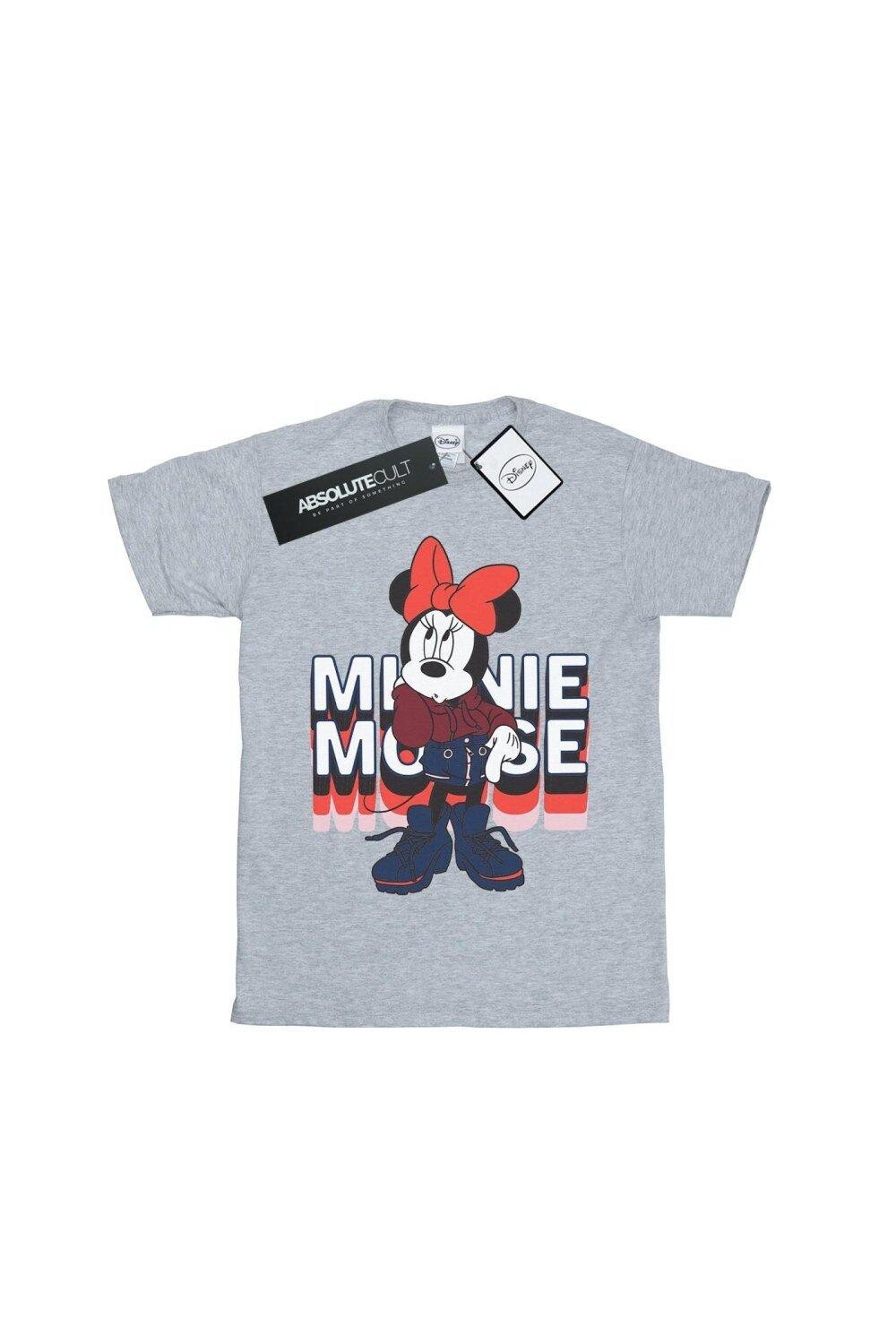 

Минни Маус в футболке с капюшоном Disney, серый