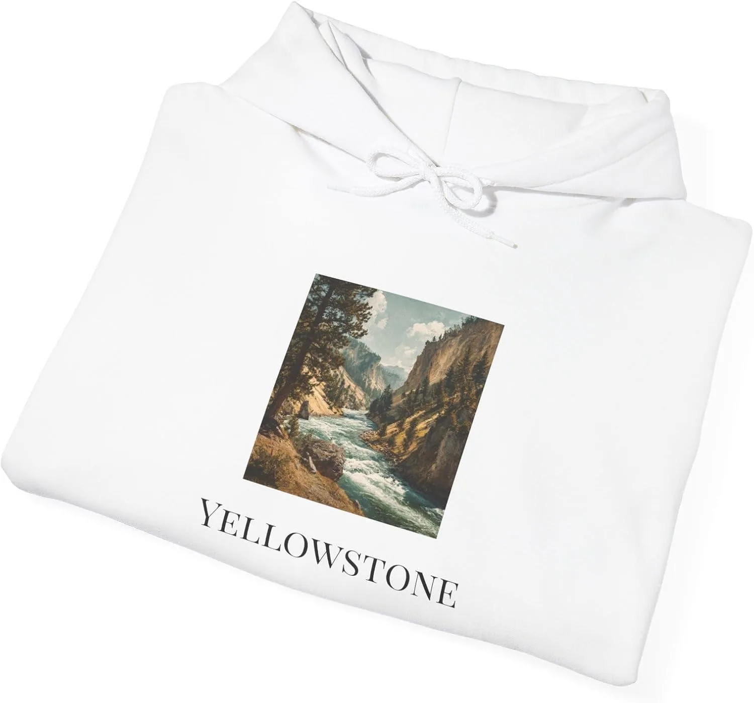 GENERIC Толстовка Yellowstone Unisex Heavy Blend, уютный худи для любителей природы и путешественников — фото 4