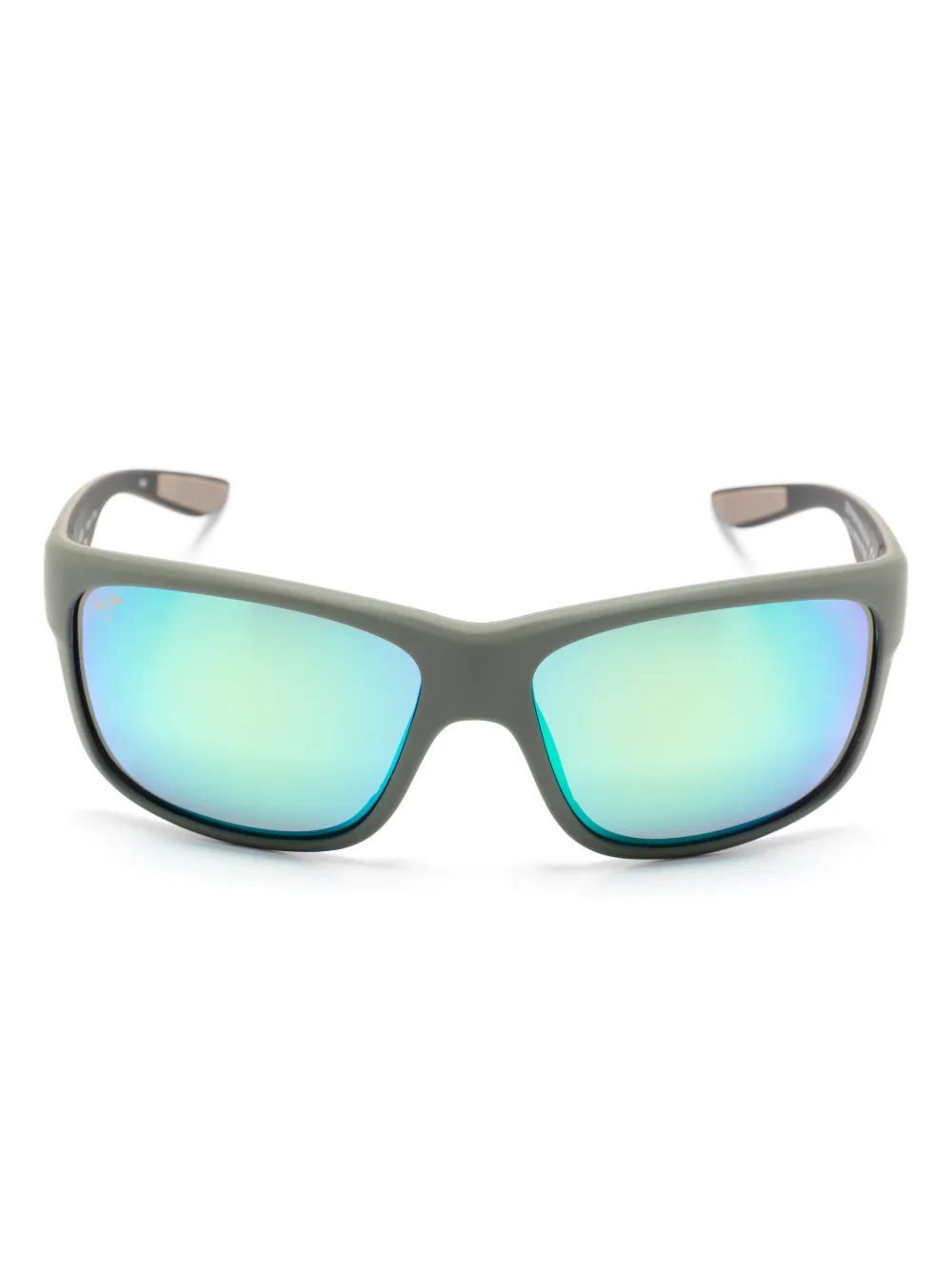 

Солнцезащитные очки в прямоугольной оправе Maui Jim, серый