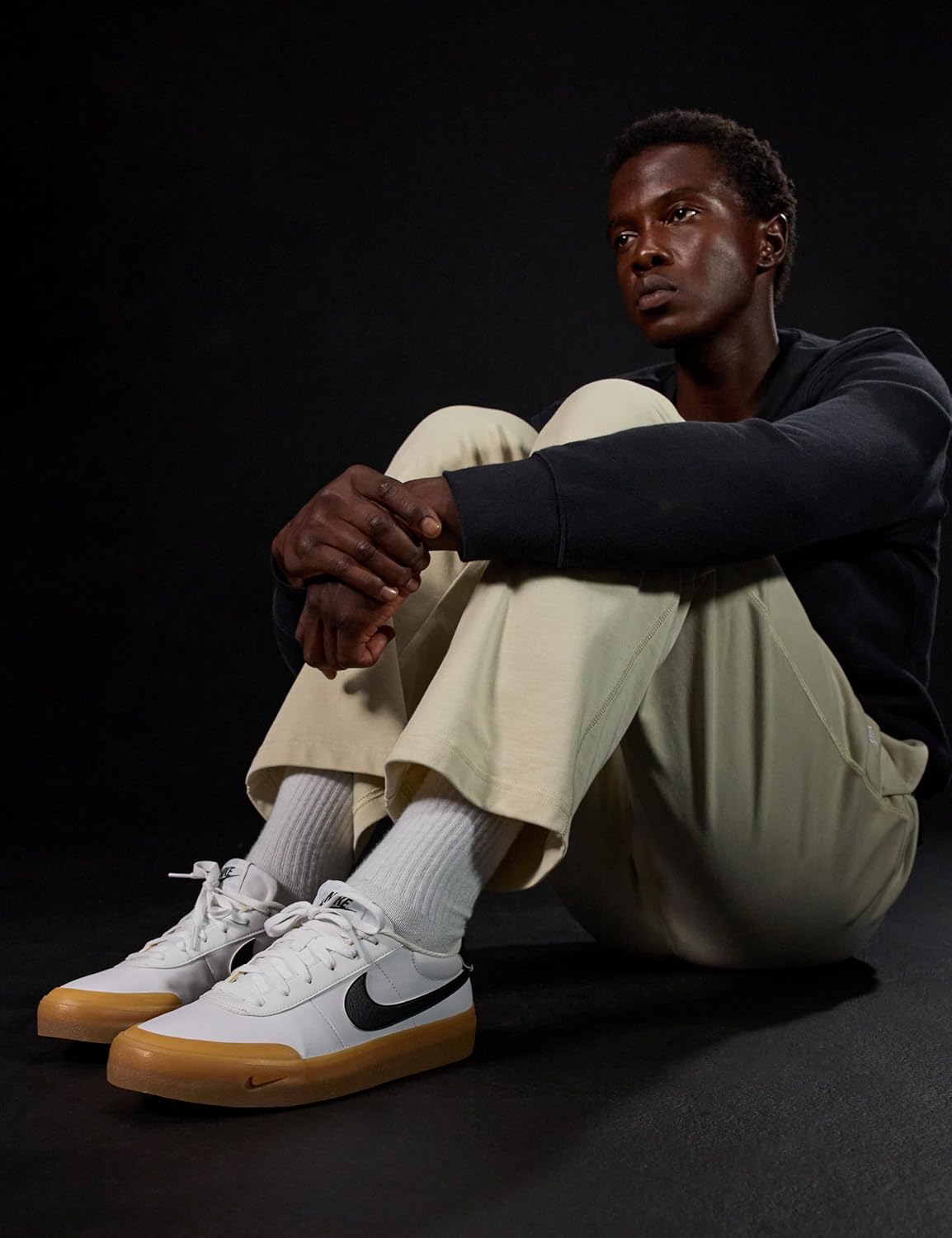 Мужские кроссовки Nike Court Shot Herrenschuh, коричневый/светло-коричневый/белый/черный — фото 2