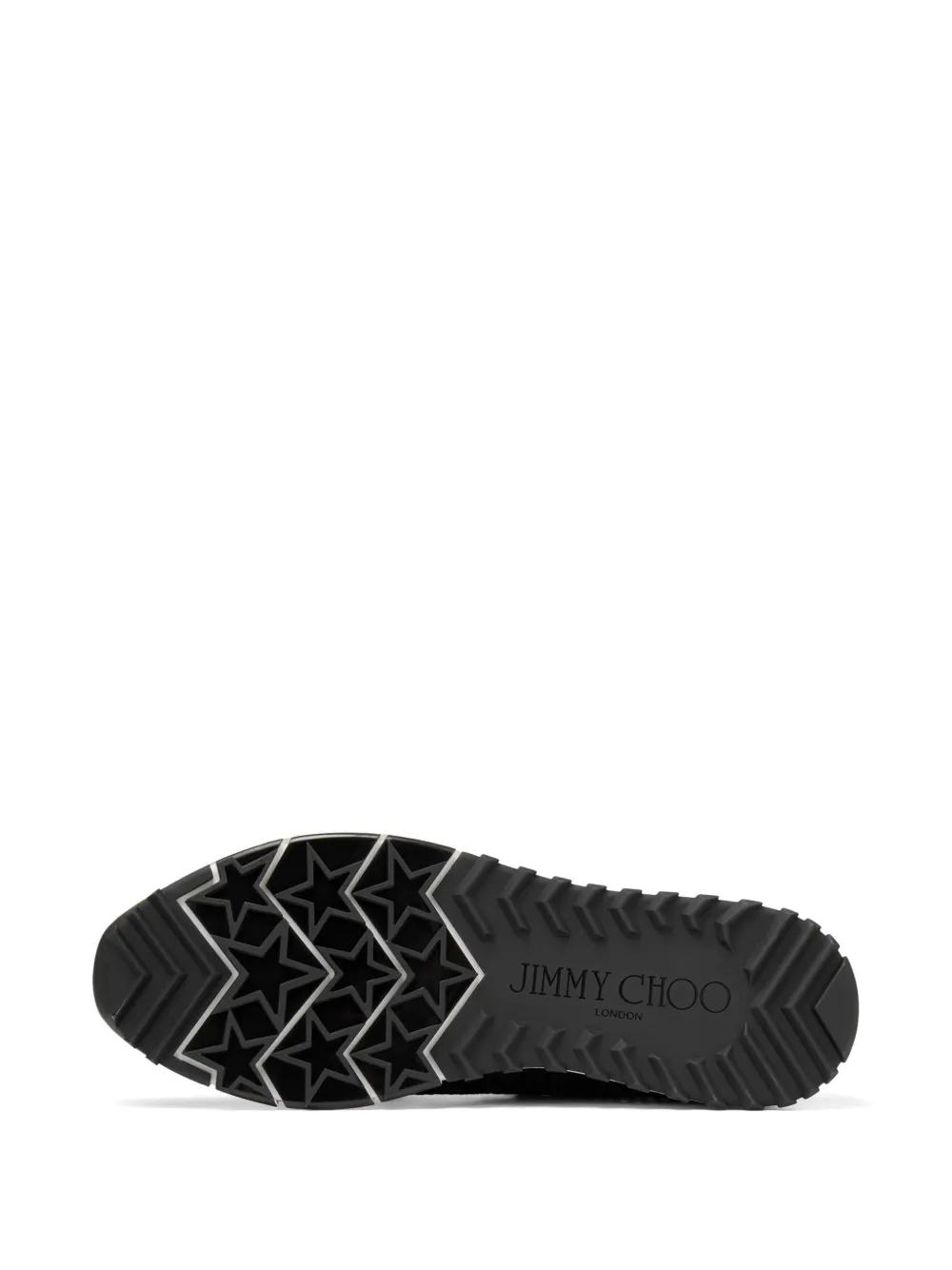 Кроссовки Veles с искусственным жемчугом JIMMY CHOO, черный — фото 4