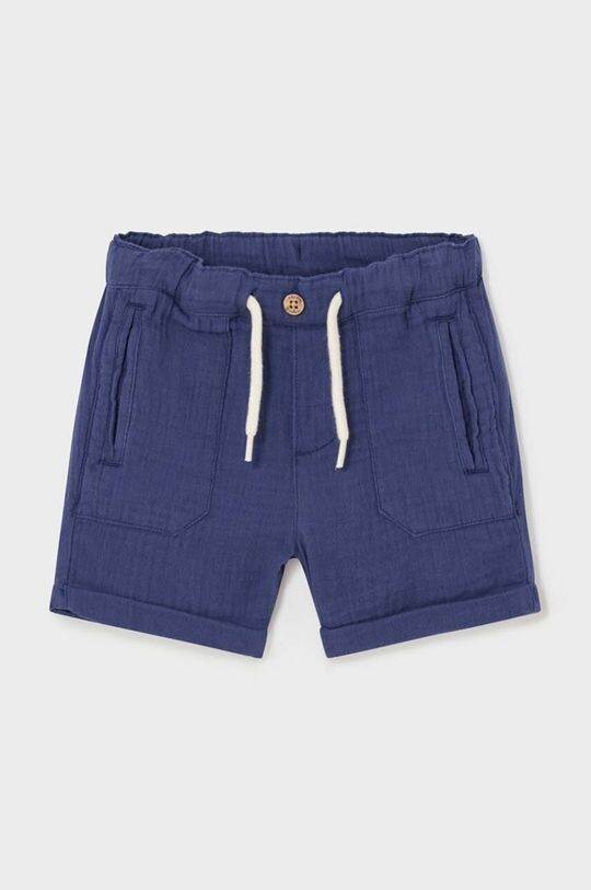 

Хлопковые шорты для младенцев Mayoral, темно-синий