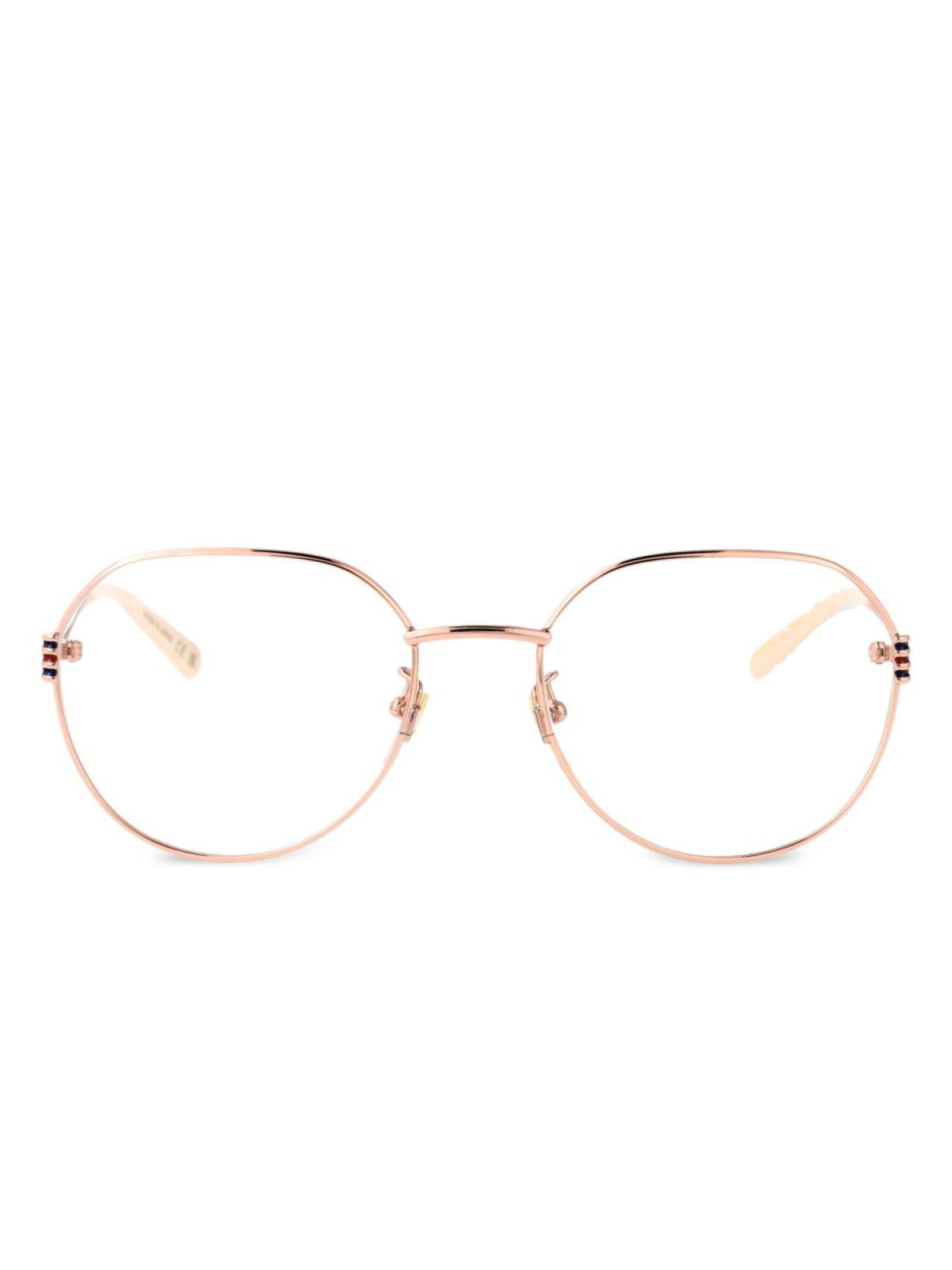 

Gucci Eyewear очки в круглой оправе, золотой
