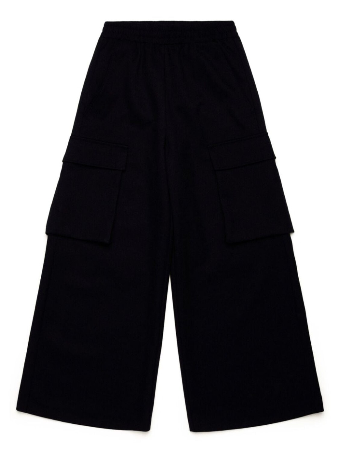 

MM6 Maison Margiela Kids широкие брюки карго, черный