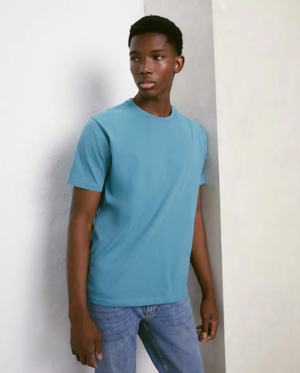 

Футболка мужская однотонная Easy Wear, цвет Verde Pato