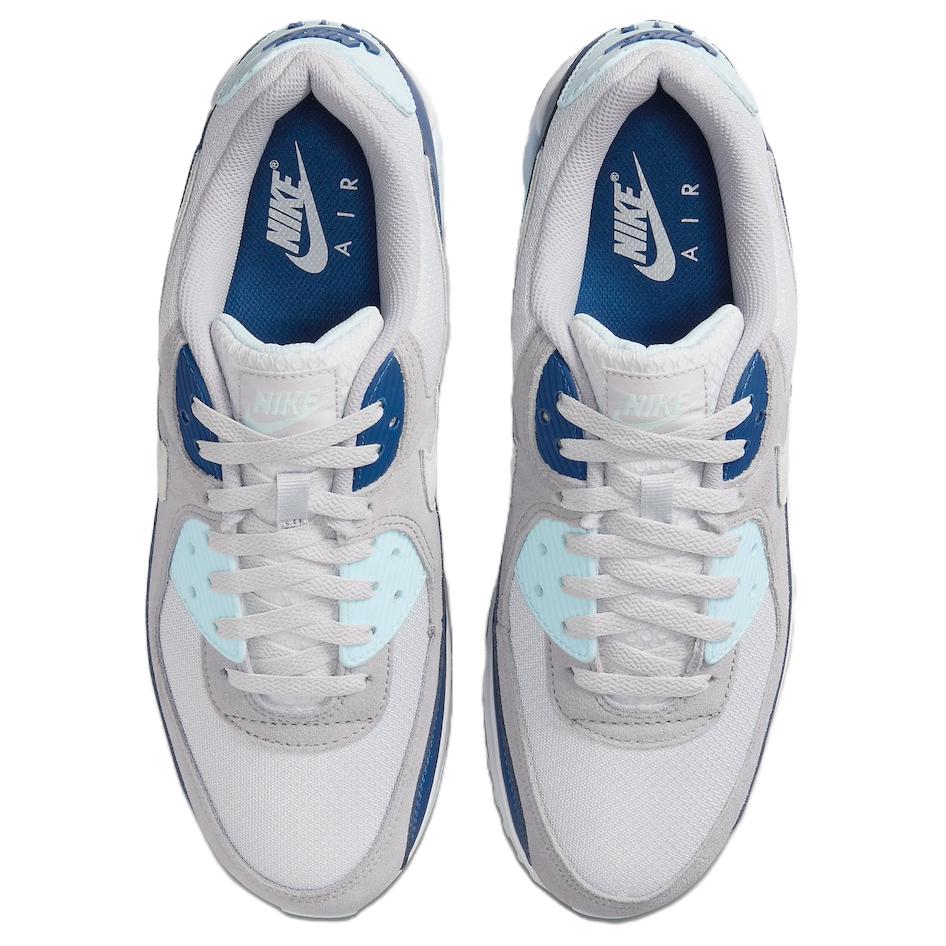 Nike Air Max 90 Glacier Blue, Бело-голубая — фото 4