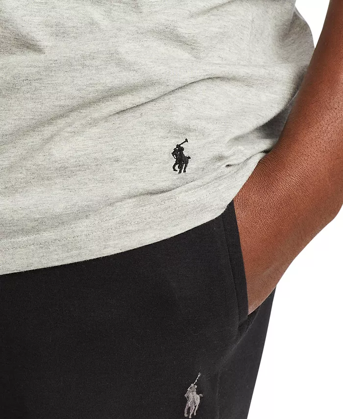 Мужские классические майки с V-образным вырезом, 3 шт Polo Ralph Lauren, мультиколор — фото 3