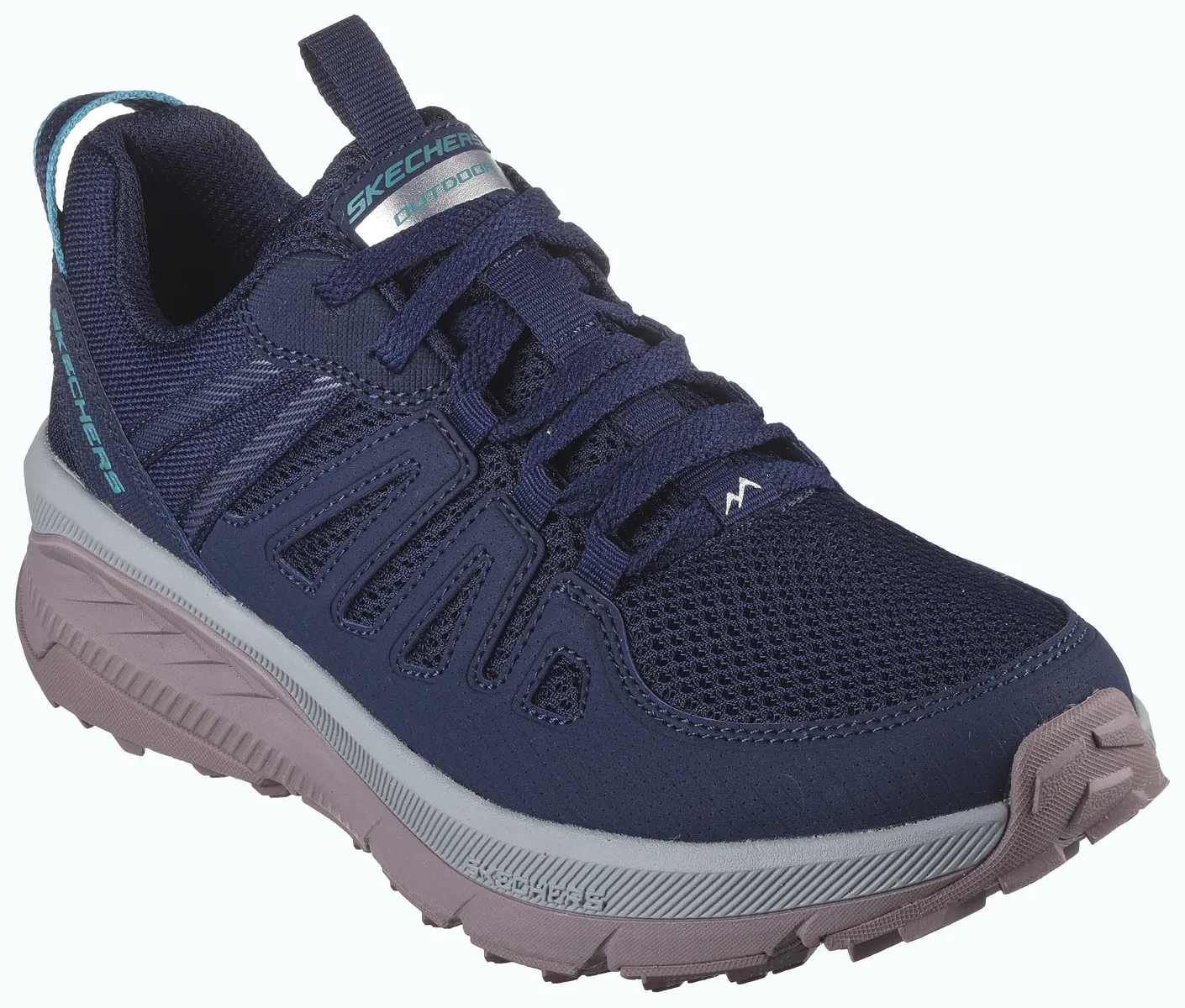 

Уличная обувь Skechers "SWITCH BACK-CASCADES", с цветными контрастами, повседневная обувь, полуботинки, туфли на шнуровке, цвет морской волны