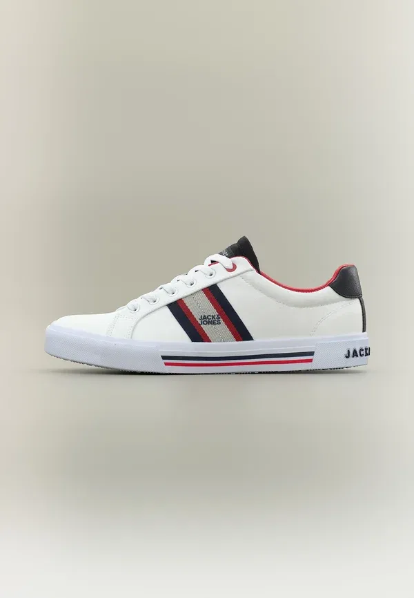 Кроссовки Jfwgorgon trainers Jack & Jones, белый/темно-синий/барбадосская вишня