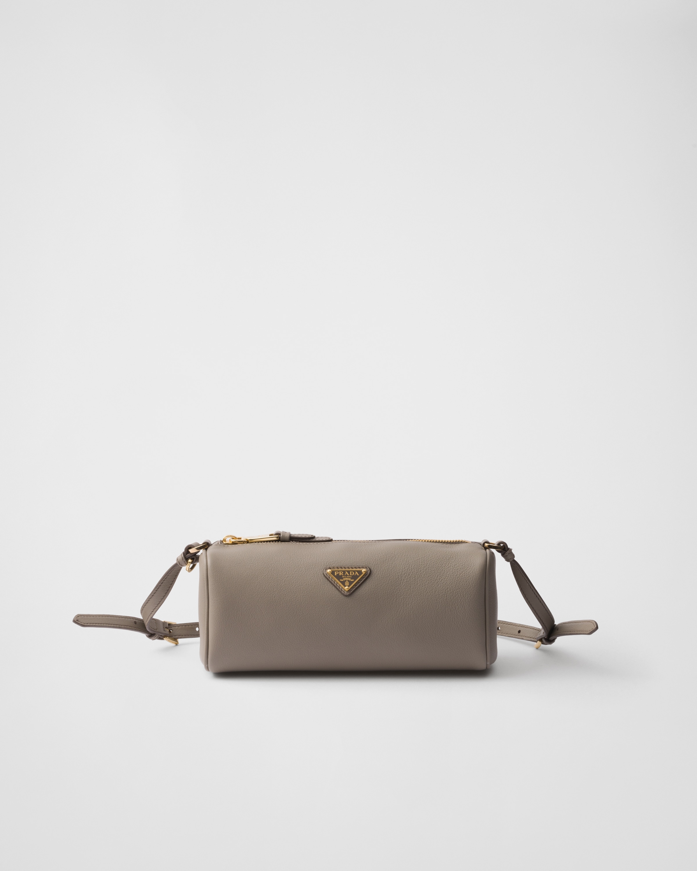 

Кожаный чехол Prada, серый