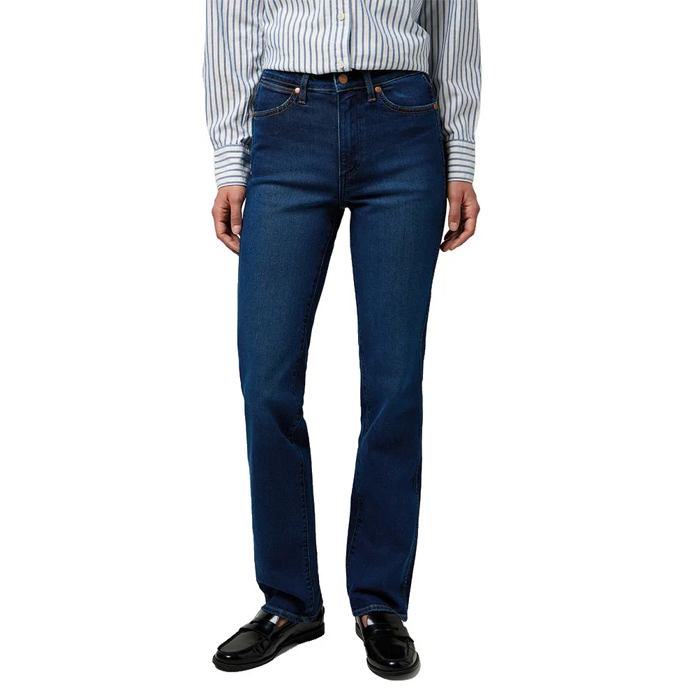 

Джинсы Wrangler 112371174 Straight Fit, синий