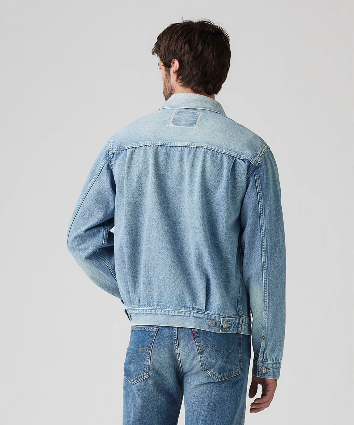 Levi's/Levi's LEVI'S(R) VINTAGE CLOTHING 1953 TYPE II Trucker Jacket Light Indigo — фото 2