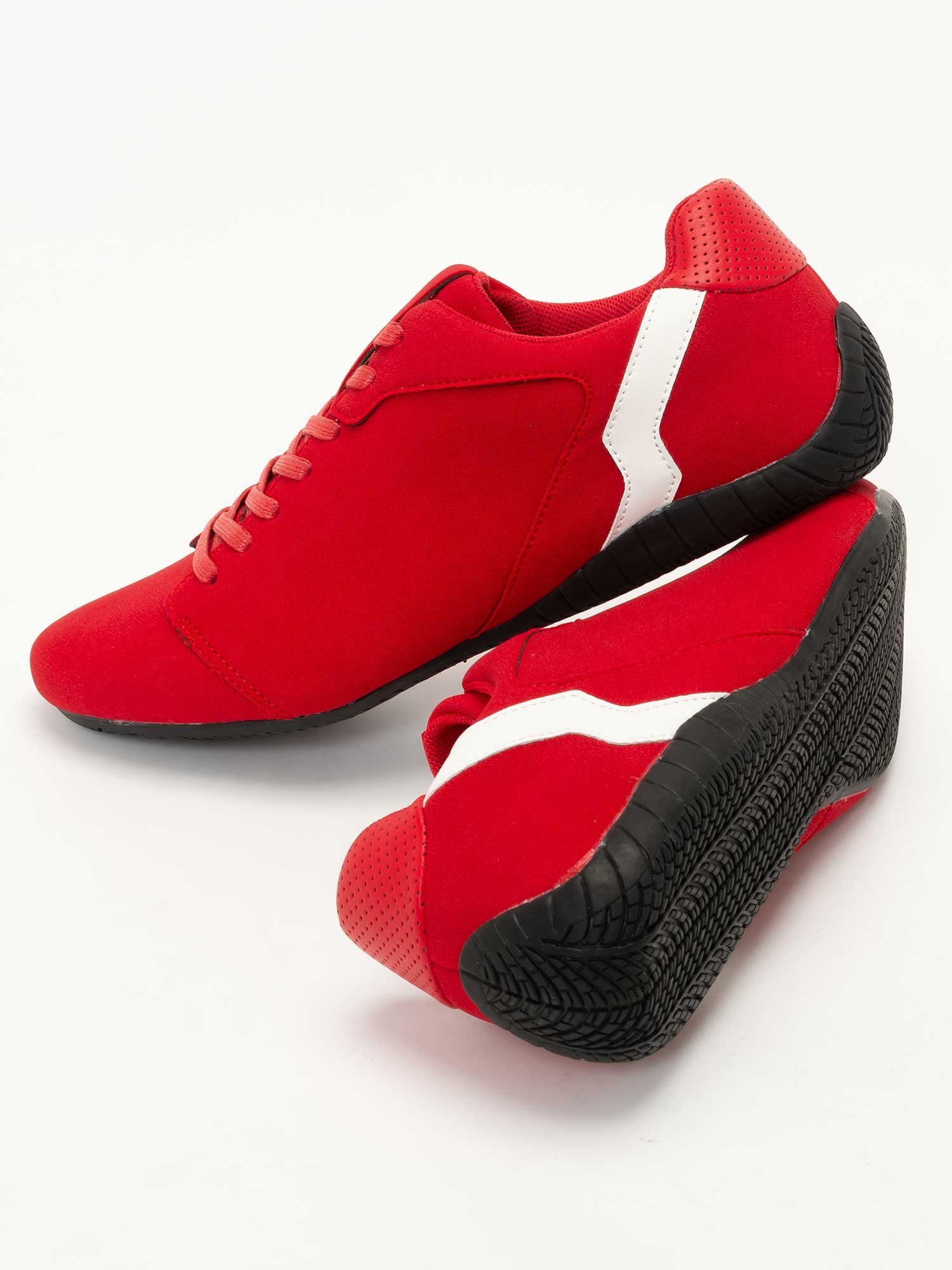 Водительские туфли SVEC, Red Suede — фото 3