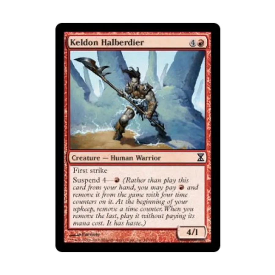 

CCG Келдон Алебардир (К) (Рольга), MTG - Time Spiral