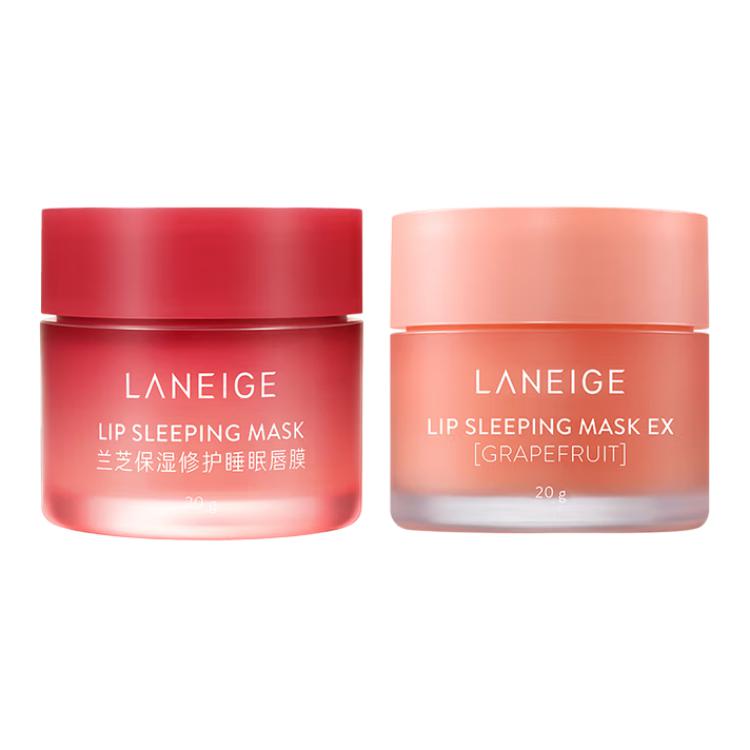 

LANZHI увлажняющие и восстанавливающие маски для губ и бальзамы для губ успокаивают и увлажняют 20г+20г LANEIGE