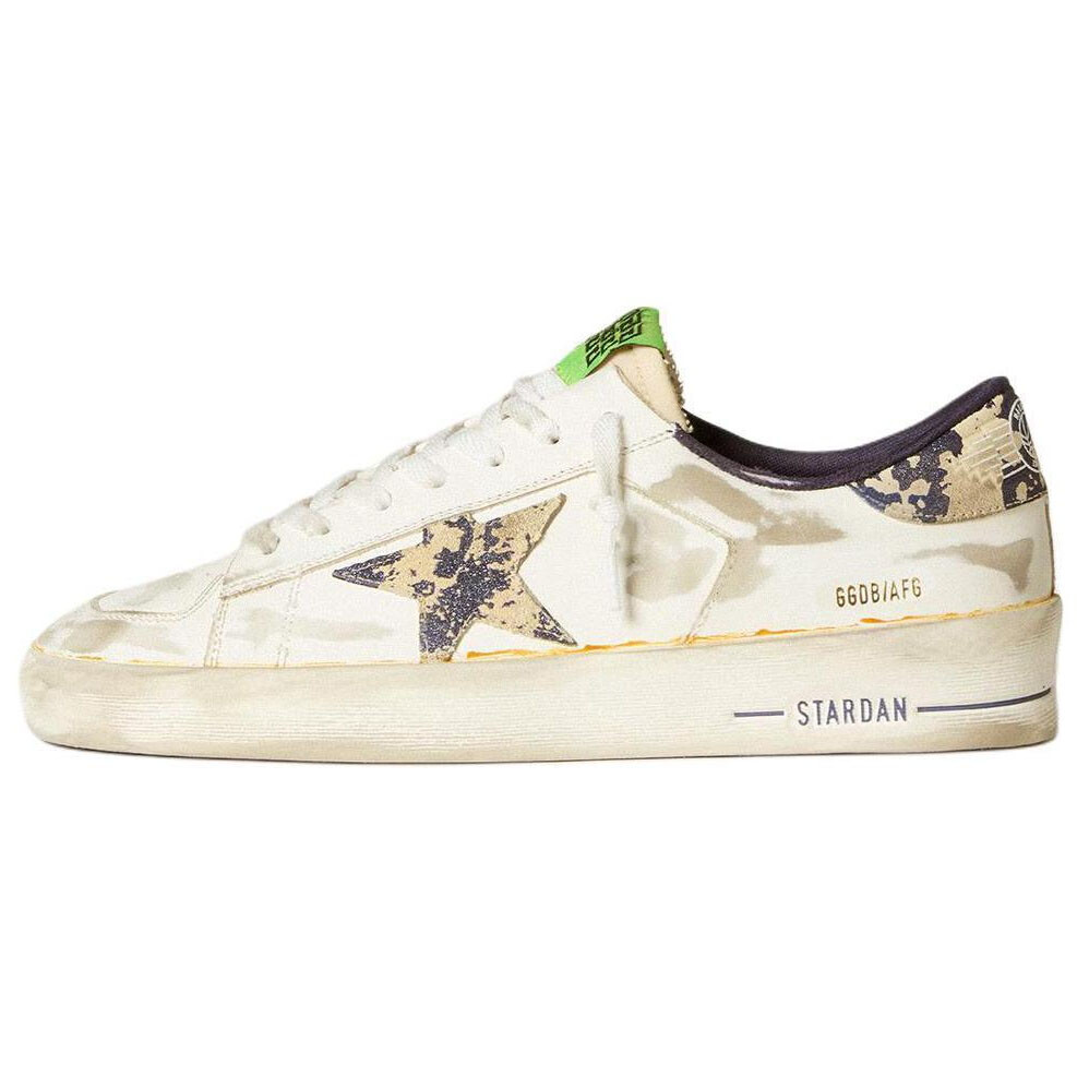 

Кеды мужские, Обувь для скейтбординга Stardan для мужчин с низким верхом белого цвета Golden Goose