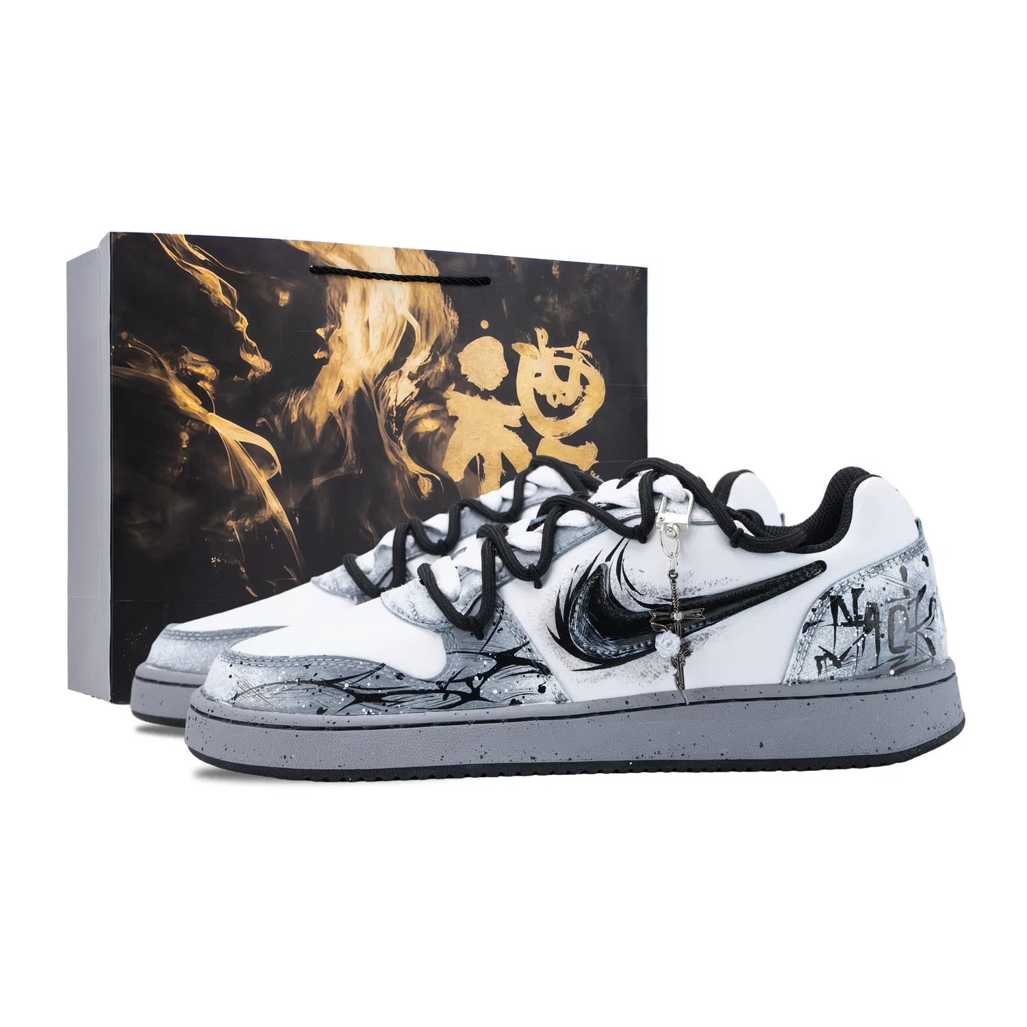Кеды Nike EBERNON Black White