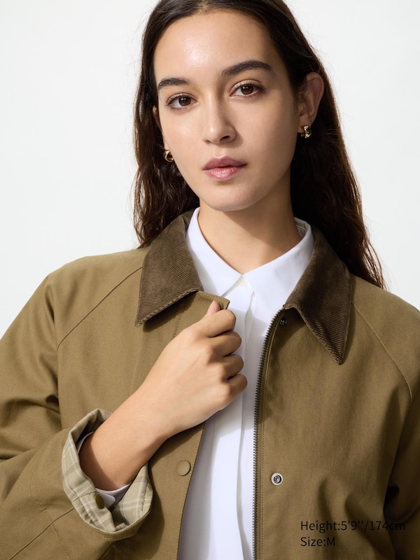 Короткая утилитарная куртка Uniqlo, 31 beige — фото 4