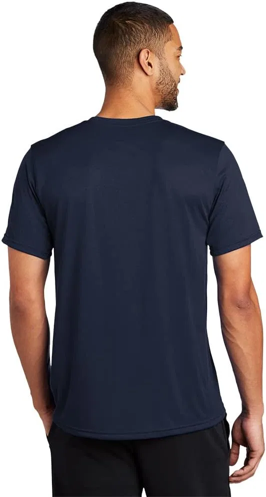Футболка тренировочная Nike Dri-FIT, синяя — фото 2