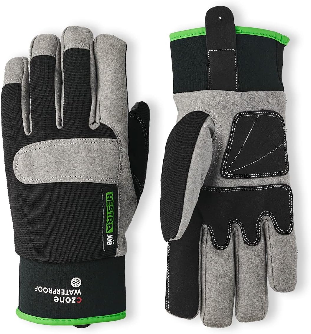 

Перчатки Hestra Job Anton CZone для работы в условиях повышенной влажности, Black