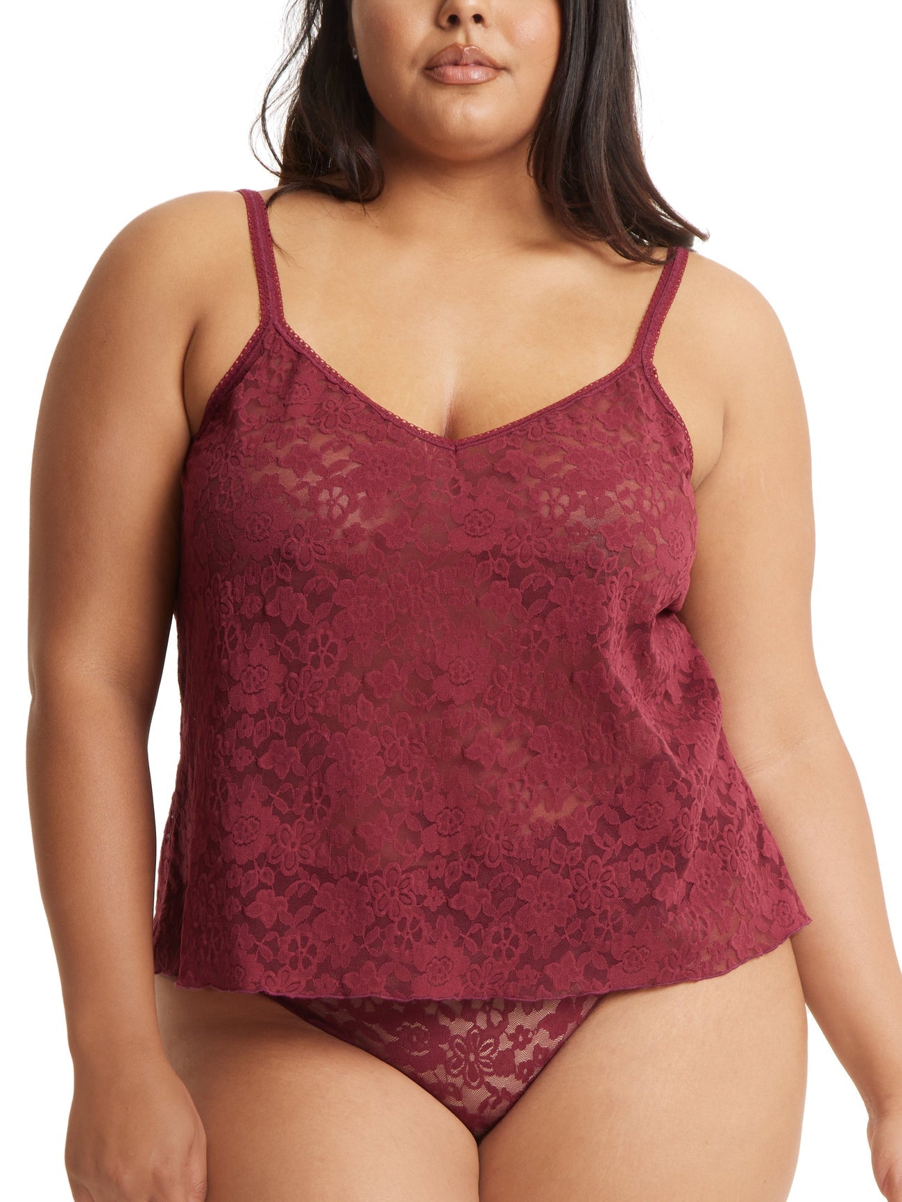

БЛУЗКА PLUS SIZE DAILY LASE HANKY PANKY, цвет lips