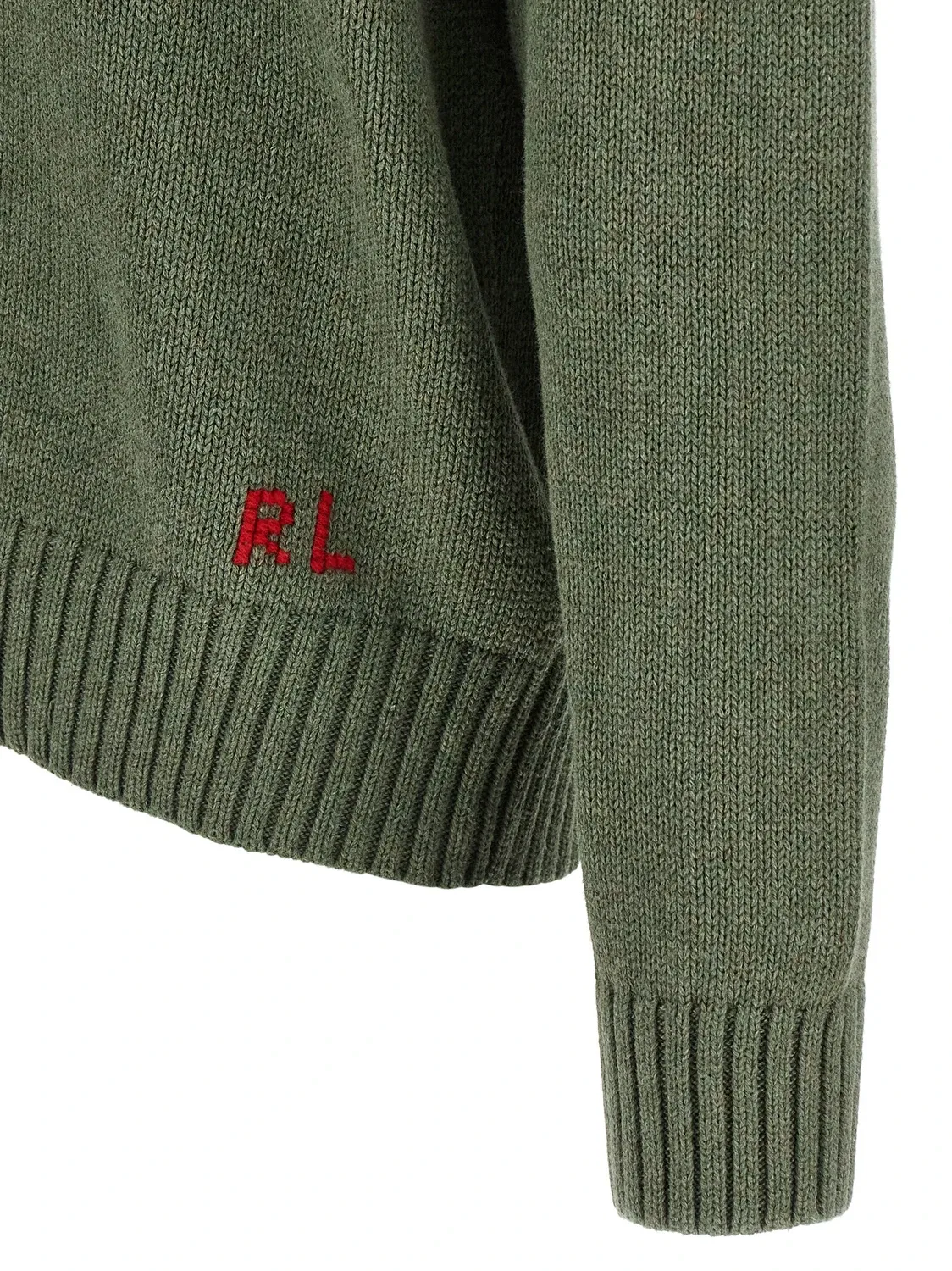 Свитер «Polo Bear» POLO RALPH LAUREN, зеленый — фото 4