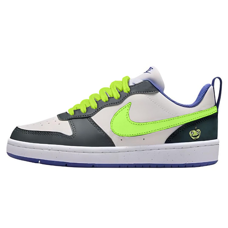 

Nike Подростковые кроссовки для скейтбординга Court Borough Jungle Green Apple