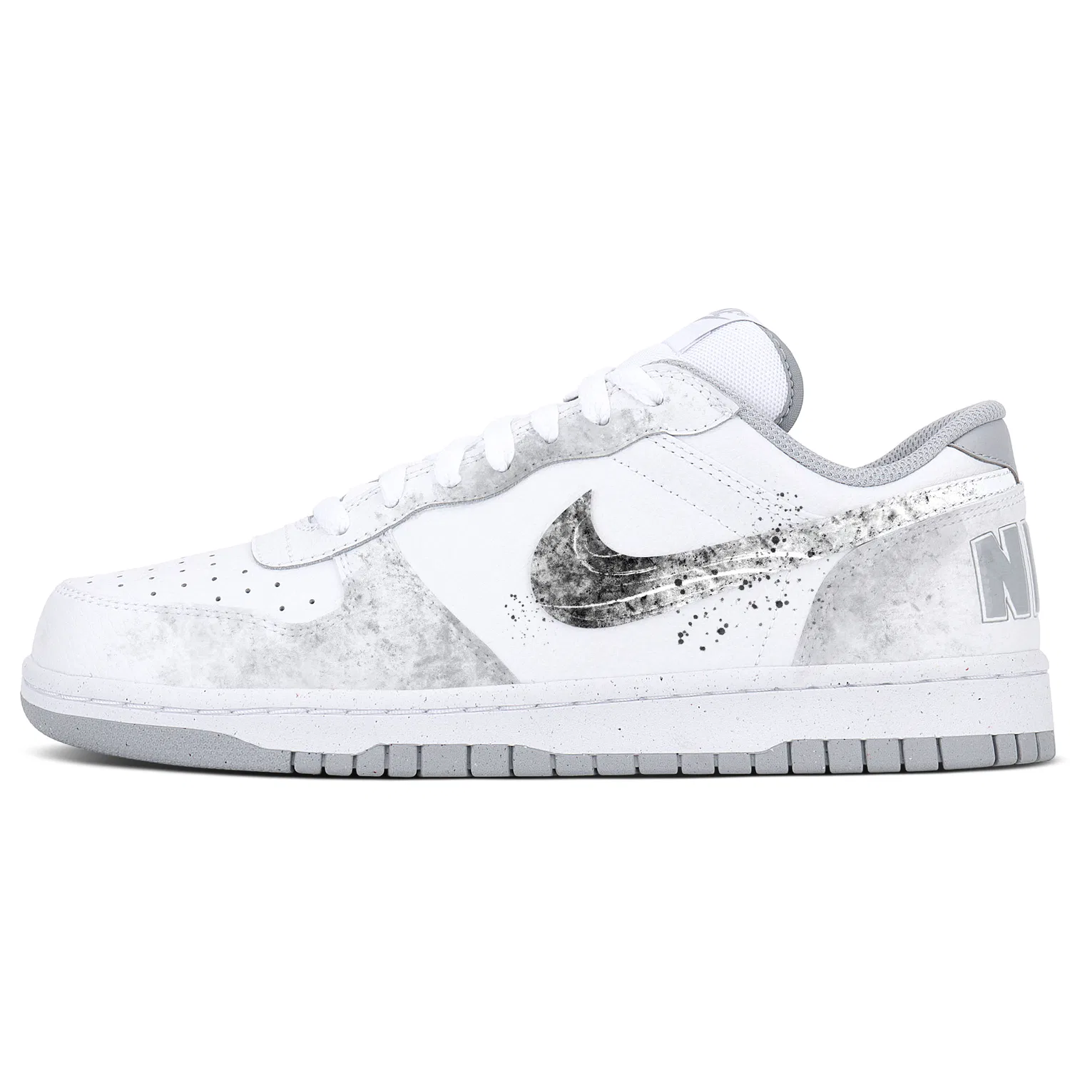 Кроссовки для скейтбординга Nike Black White Gray