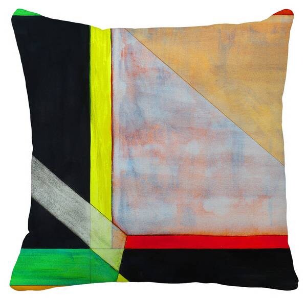 

Подушка с цифровой печатью Dmora, 40x5x40 см, многоцветный