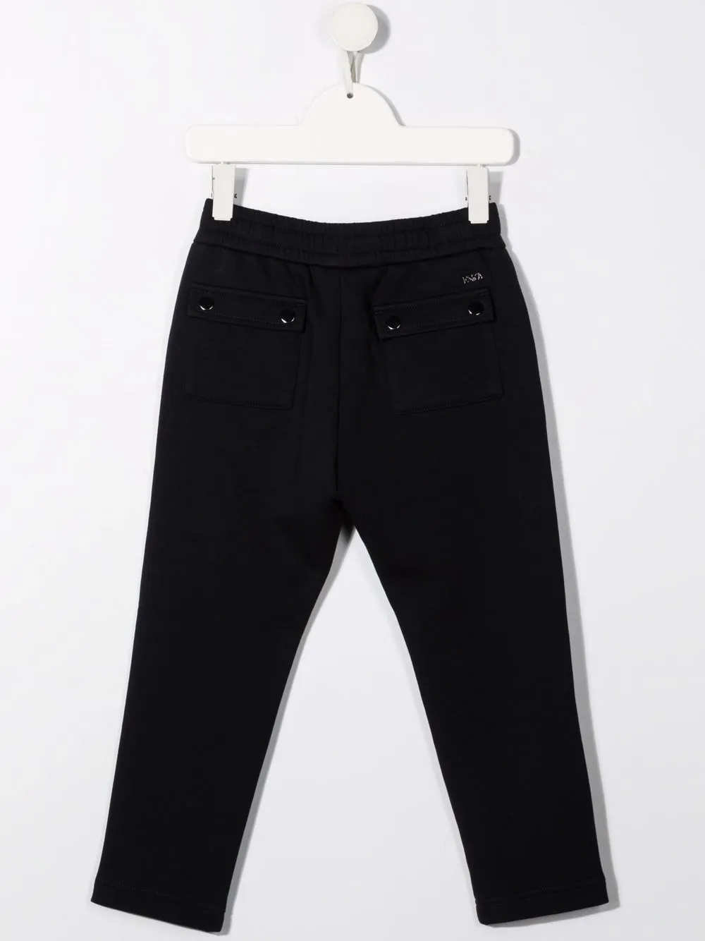 Спортивные брюки узкого кроя Emporio Armani Kids, синий — фото 2