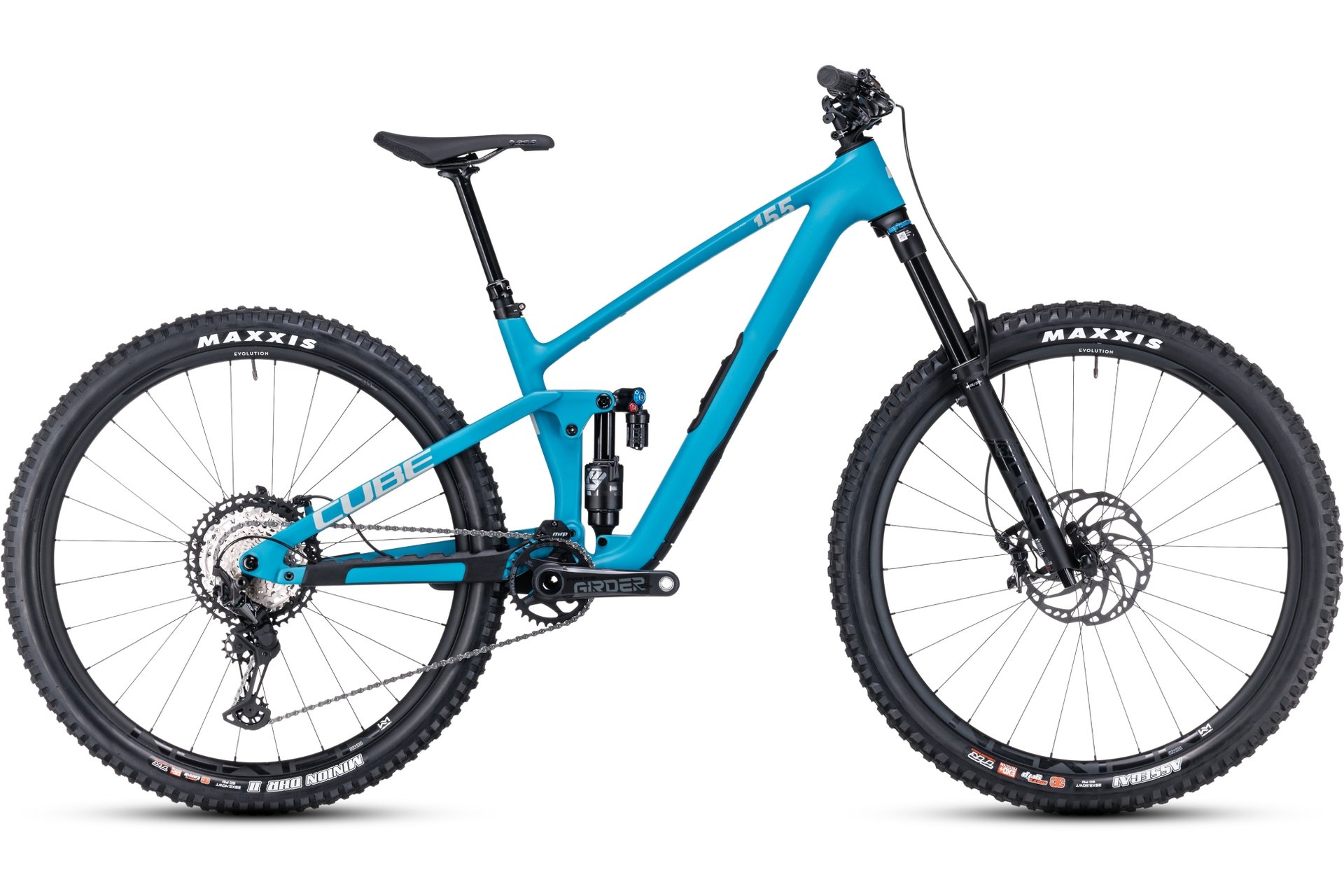 

Горный велосипед Cube Stereo one55 c:62 slx 29 - 29 дюймов - fully, blau | bondiblue´n´grey