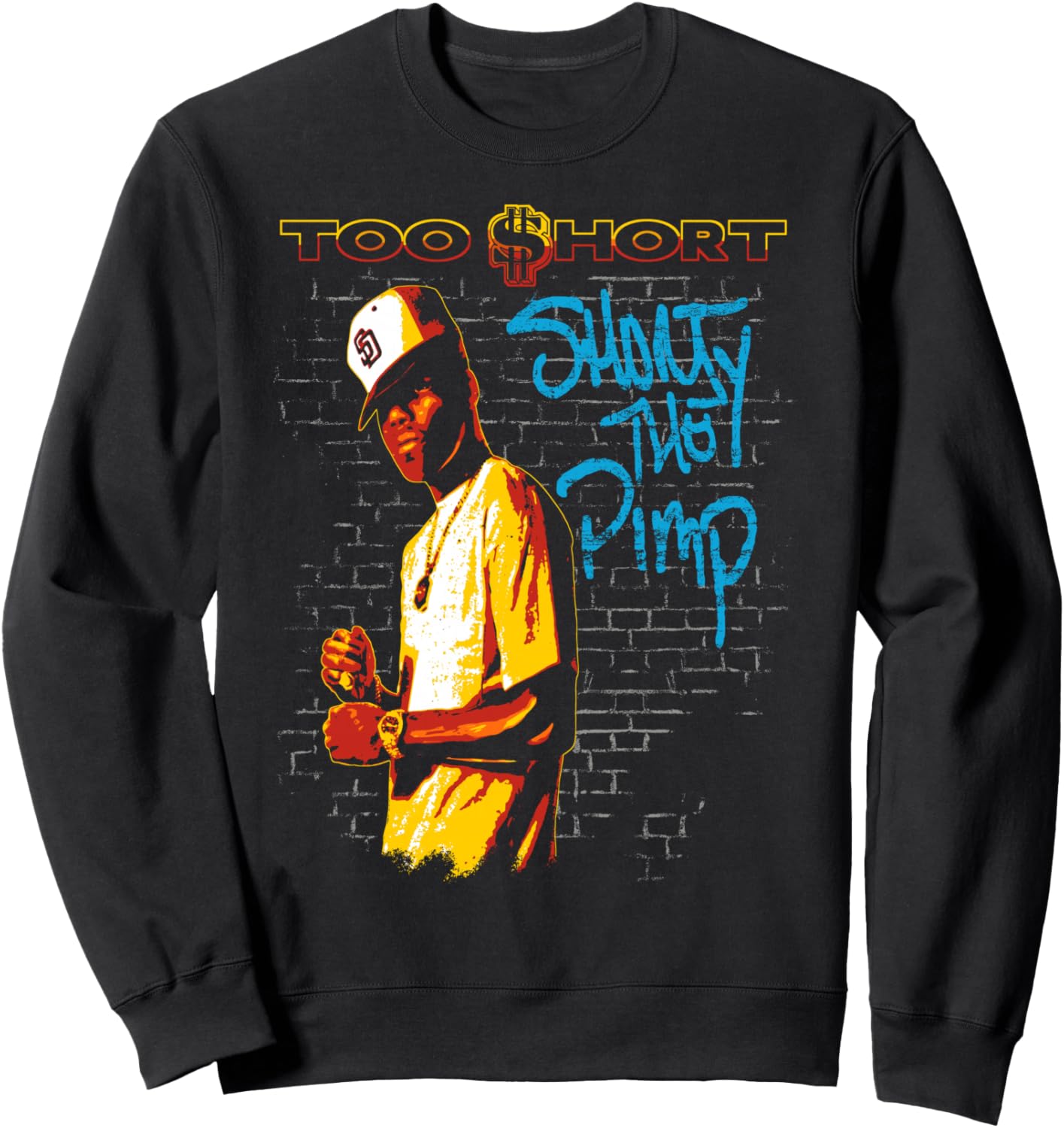 

Слишком короткий - Толстовка The Pimp W. Brix Control Industry, черный