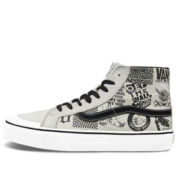 

Кроссовки sk8-hi 138 decon 'v66 - marshmallow' Vans, черный