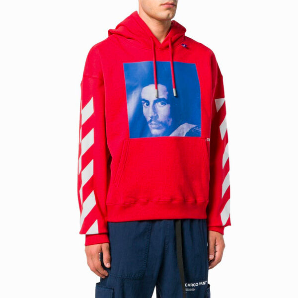Толстовка OFF-WHITE c/o Virgil Abloh Men's Red Sweater Red, красный — фото 3