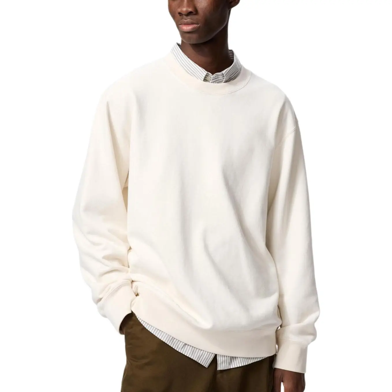 

UNIQLO Толстовка SS25 Unisex Ivory, Бежевый, UNIQLO Толстовка SS25 Unisex Ivory