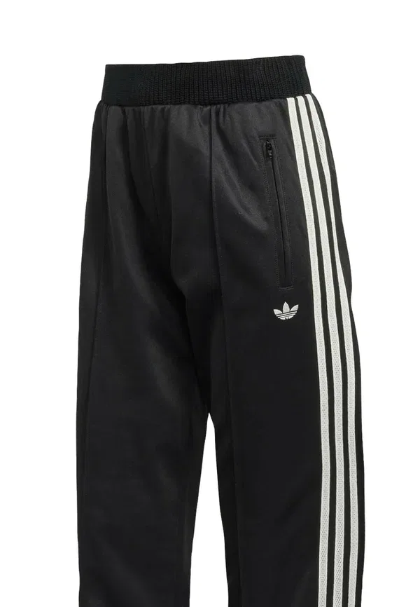 Тренировочные штаны Firebird с вязаными деталями Adidas Originals, черный — фото 4