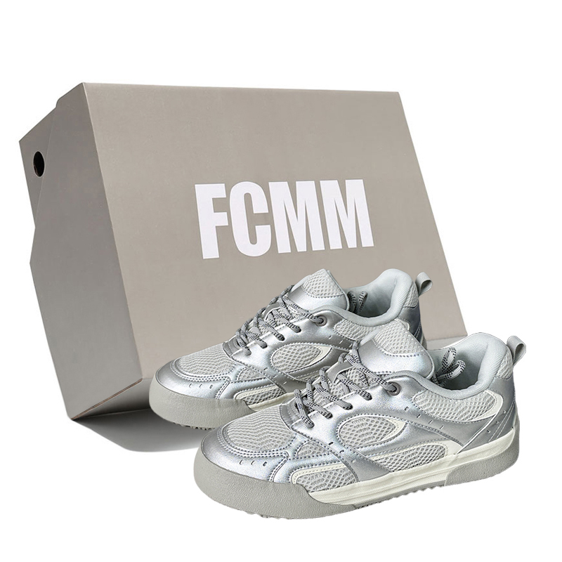 

Обувь для скейтбординга мужская низкая FCMM, Silver