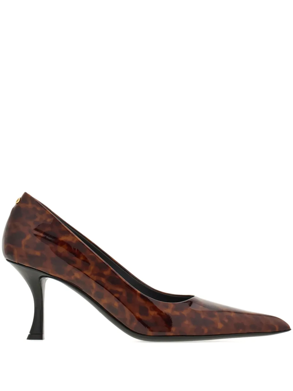Туфли черепаховой расцветки Ferragamo, коричневый