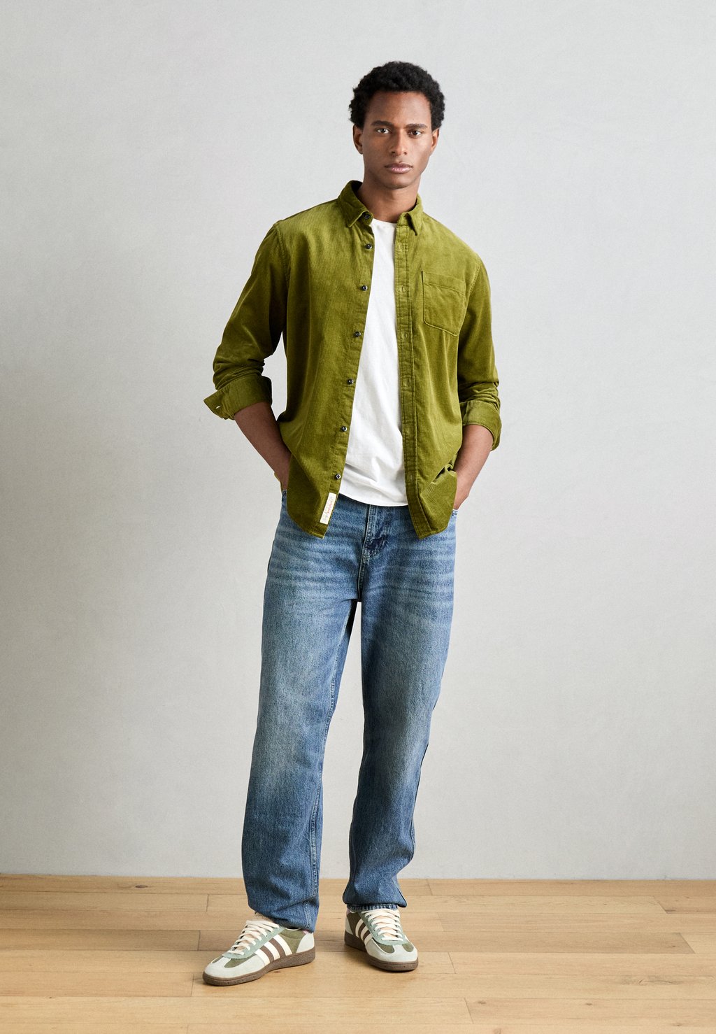 

Рубашка SOLID SHIRT Scotch & Soda, зеленый