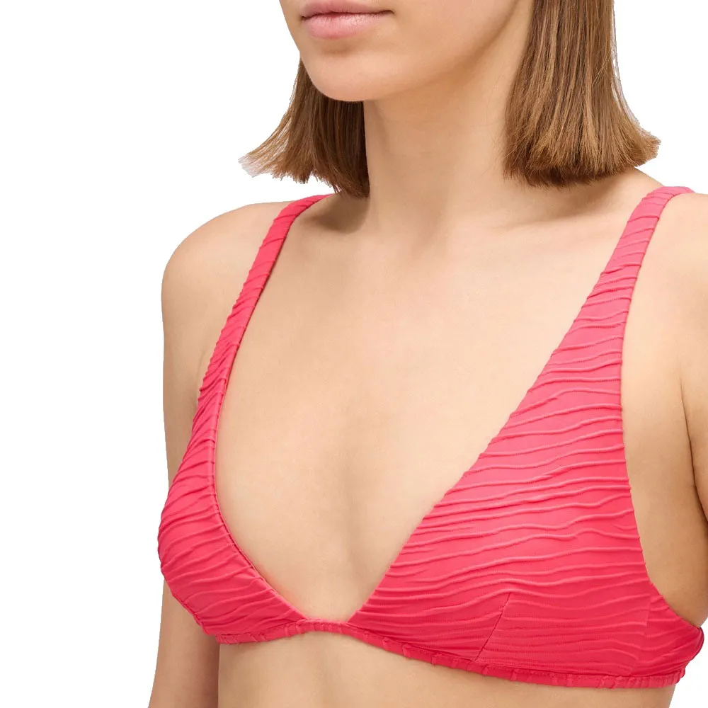 

Топ бикини Sundek Mave american with fixed straps, розовый